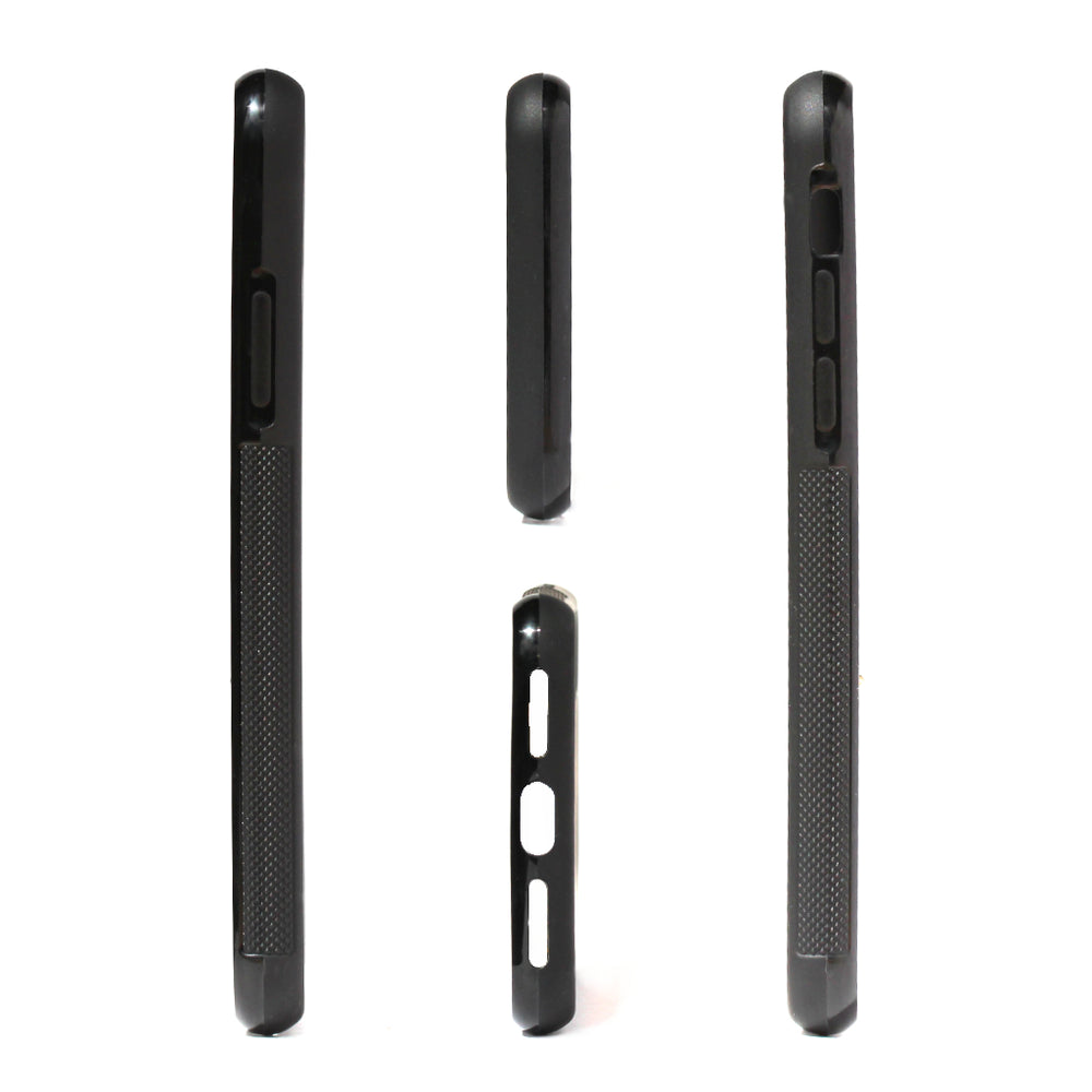 composite photo of all edge sides of the phone case to show ports and grip