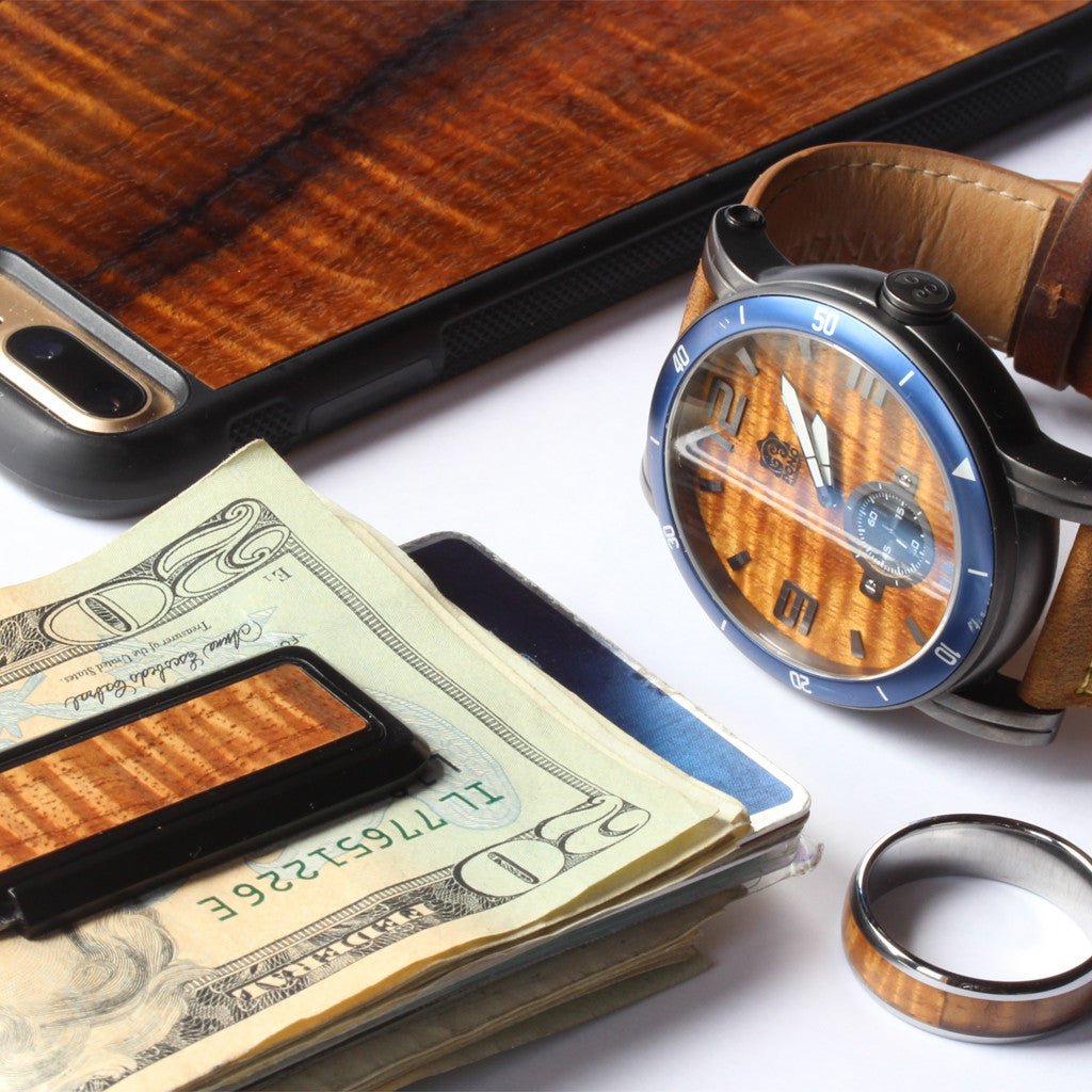 5-Year Wood Anniversary Gifts for Him: Koa He'll Actually Use