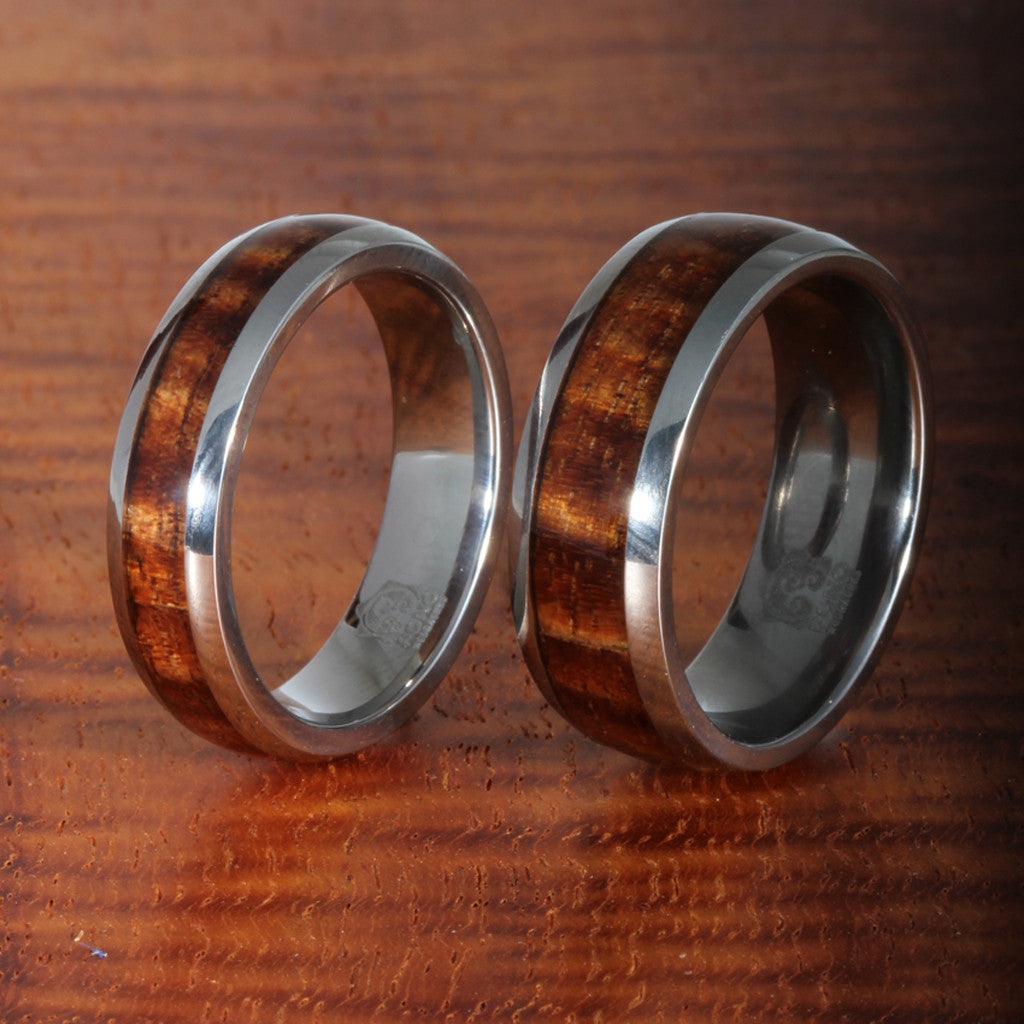 Exotic Wood Rings Collection
