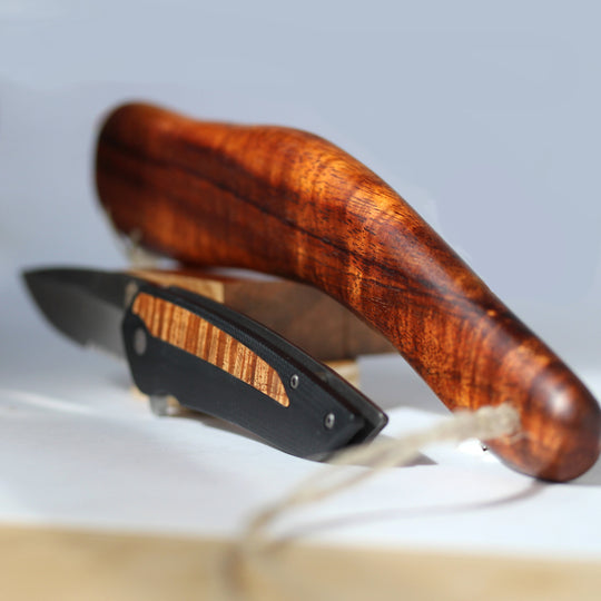 The Pahi, Hawaiian Koa Wood Knife