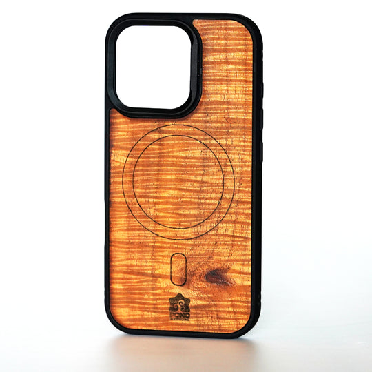 Premium MagSafe Koa Wood Phone Cases: Handcrafted in Hawaii