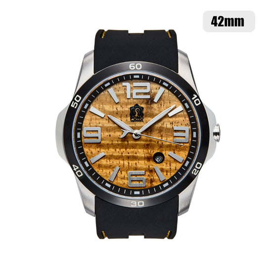 The Surfrider Koa Wood Watch – 42mm